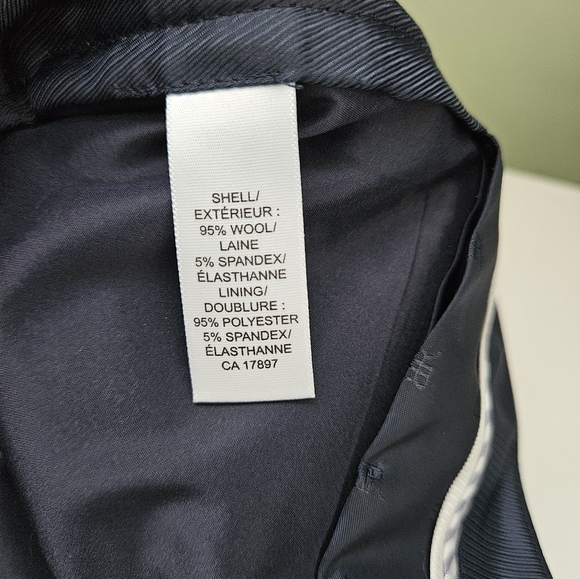 Banana Republic Navy Martin fit pants - Picture 4 of 4